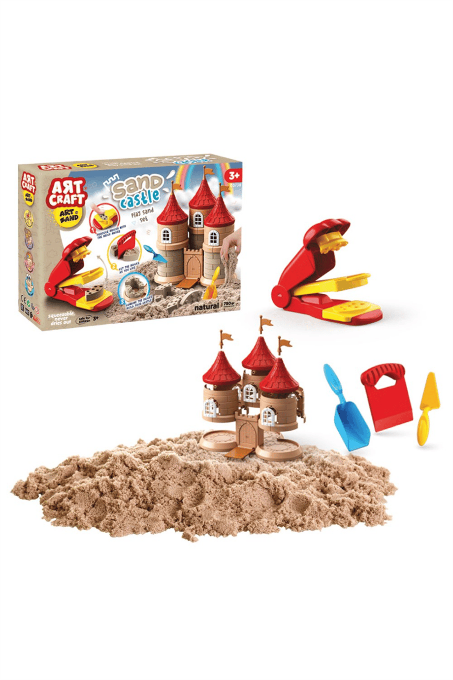 SAND CASTLE PLAY SAND SET