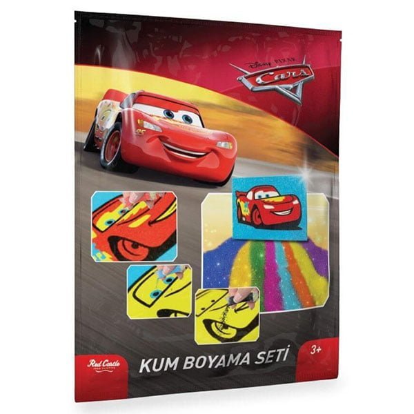 CARS - SAND PAINTING SET - 1 CARD