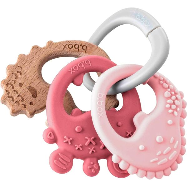 trio teether - blush