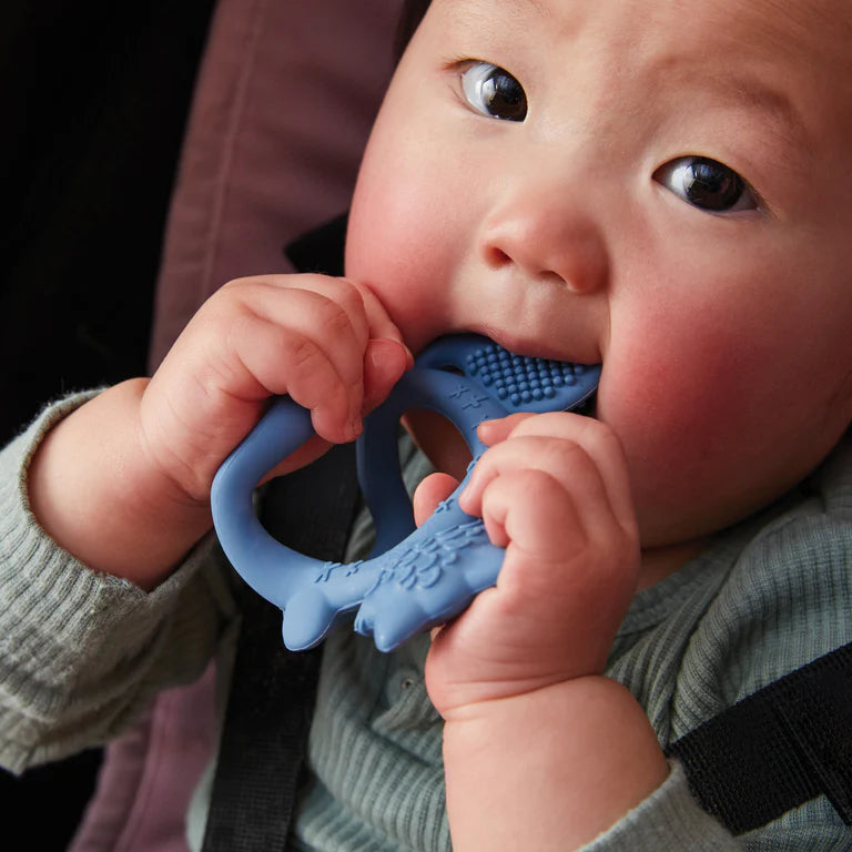 wrist teether - lullaby Blue