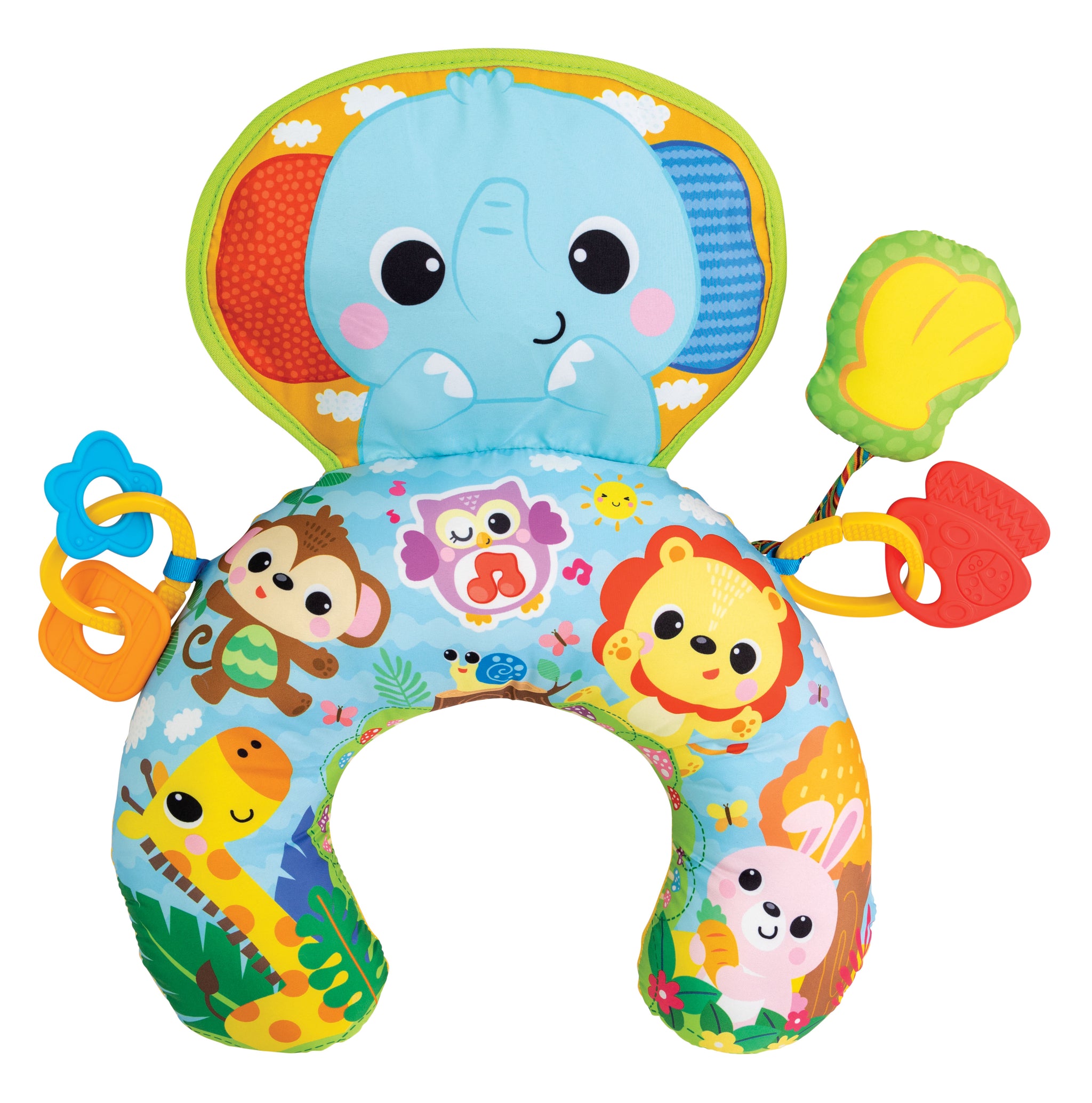 Jungle Fun Tummy Time Pillow