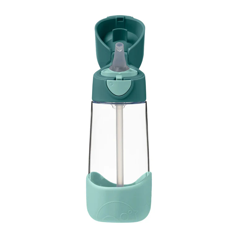 tritan drink bottle 450ml - emerald forest