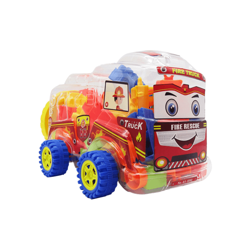 Blocks with Fire car  (73 Pcs)