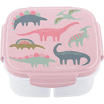 SNACK BOX WITH ICE PACK PINK DINO
