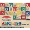 Wooden ABC/123 Blocks (UC)