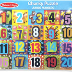 Jumbo Numbers Chunky Puzzle