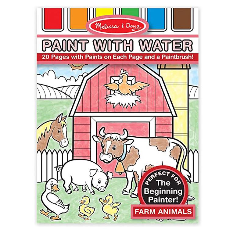 Paint with Water - Farm Animals