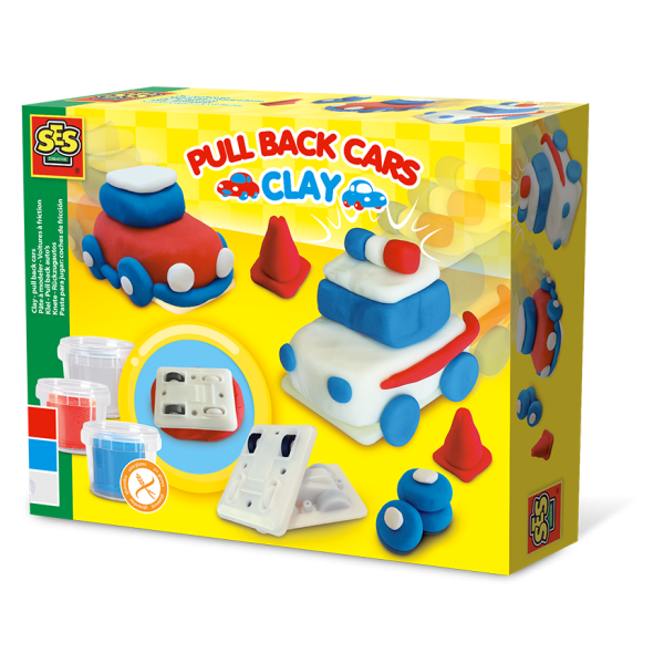 Play Dough - Pull Back Cars