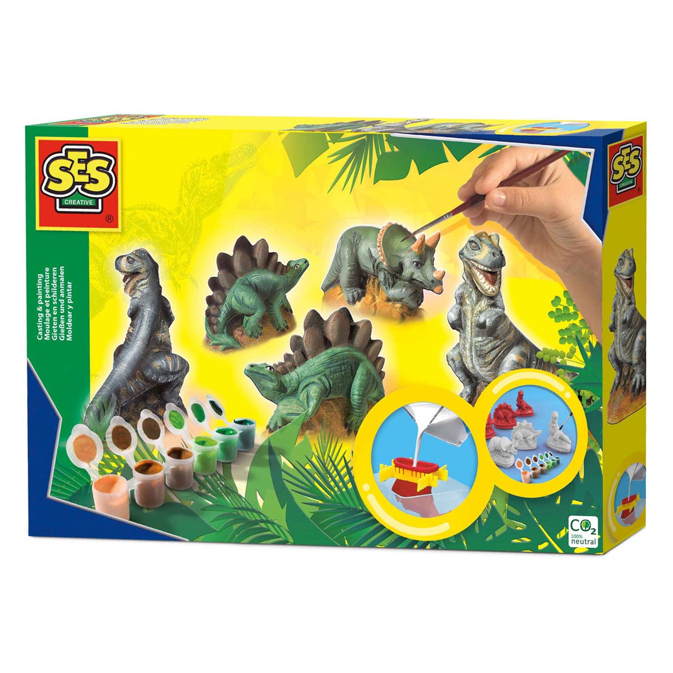 Paint & Cast Set- Dinosaurs