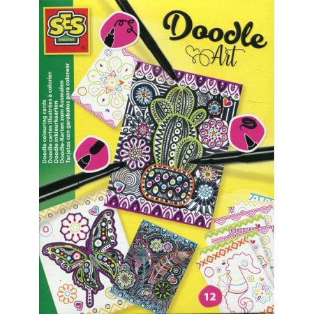 Doodle Colouring Set