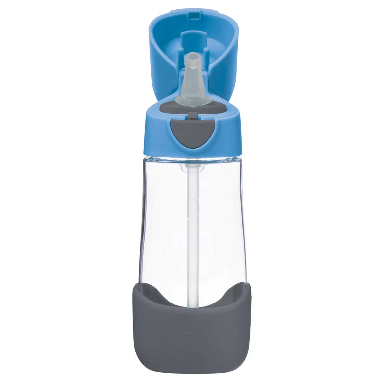 tritan drink bottle 450ml - Blue Slate