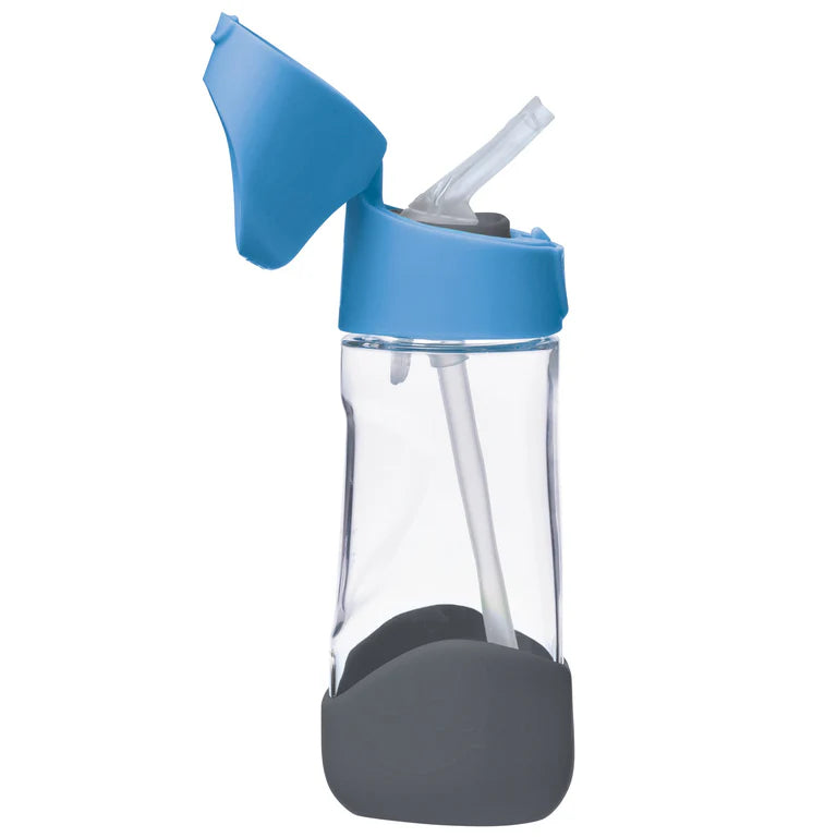 tritan drink bottle 450ml - Blue Slate