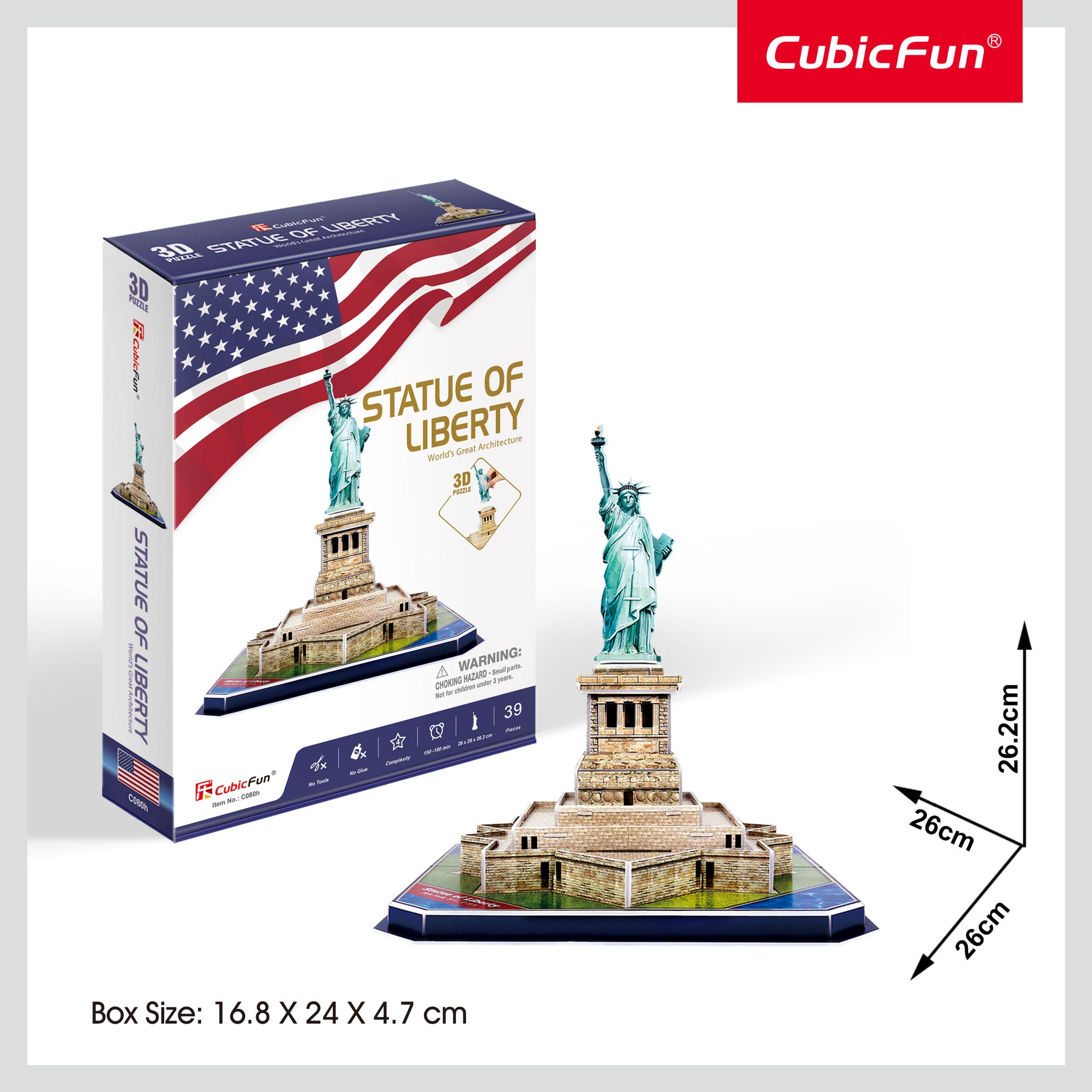 3d Puzzle Statue Of Liberty