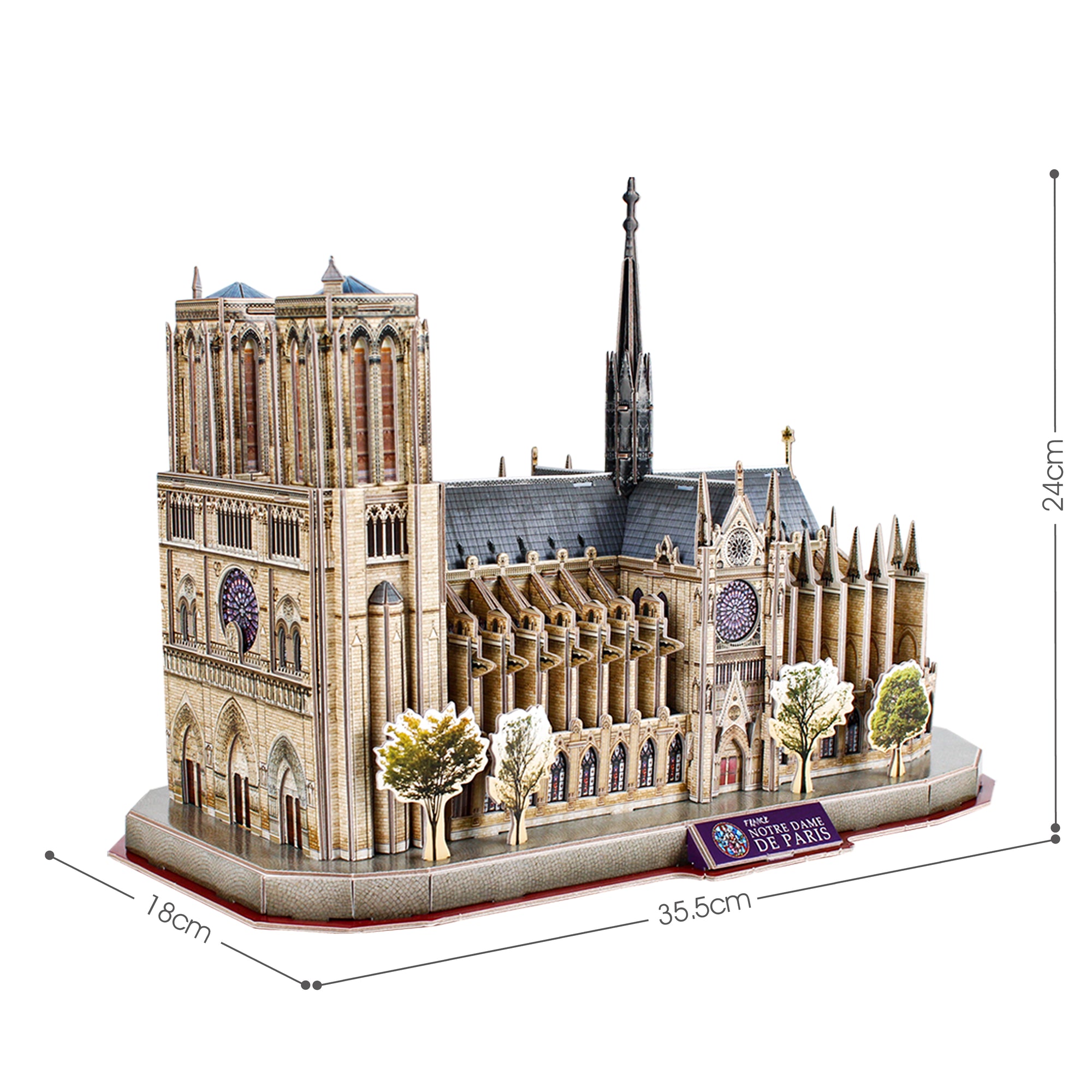 3d Puzzle Notre Dame De Paris