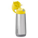 500ml insulated drink bottle - lemon sherbet