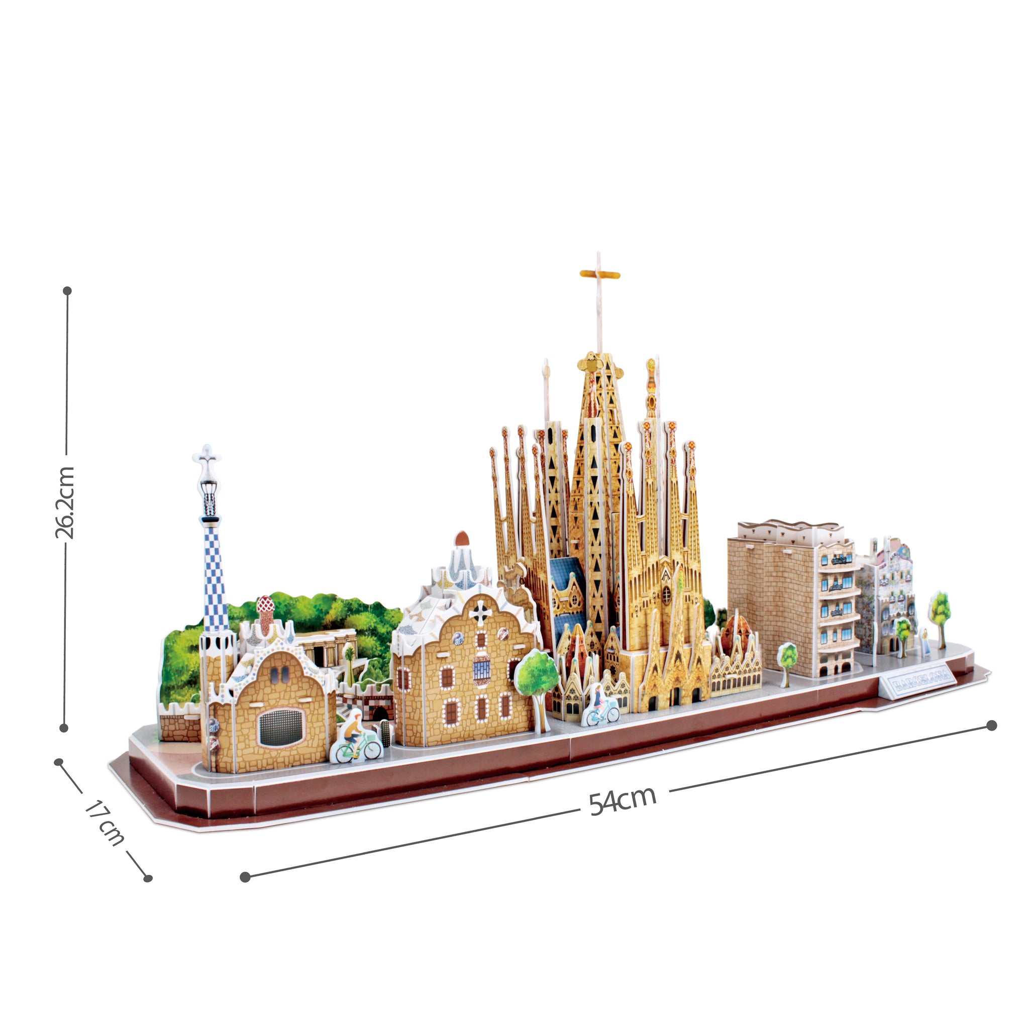 3d Puzzle City Line Barcelona