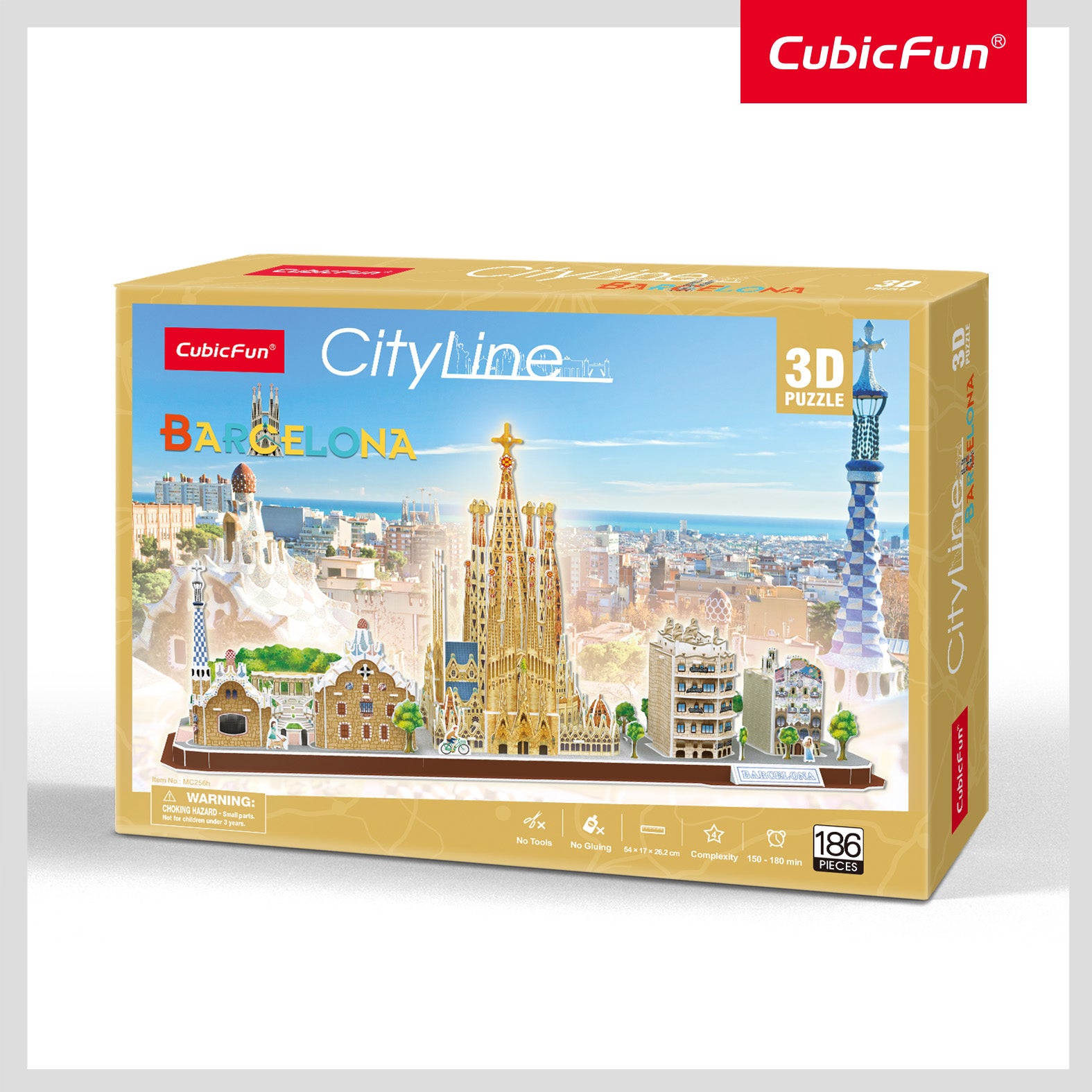 3d Puzzle City Line Barcelona
