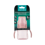 160ml Non Spill Training Cup Pale Pink with Handle & Anti-Colic Soft Spout
