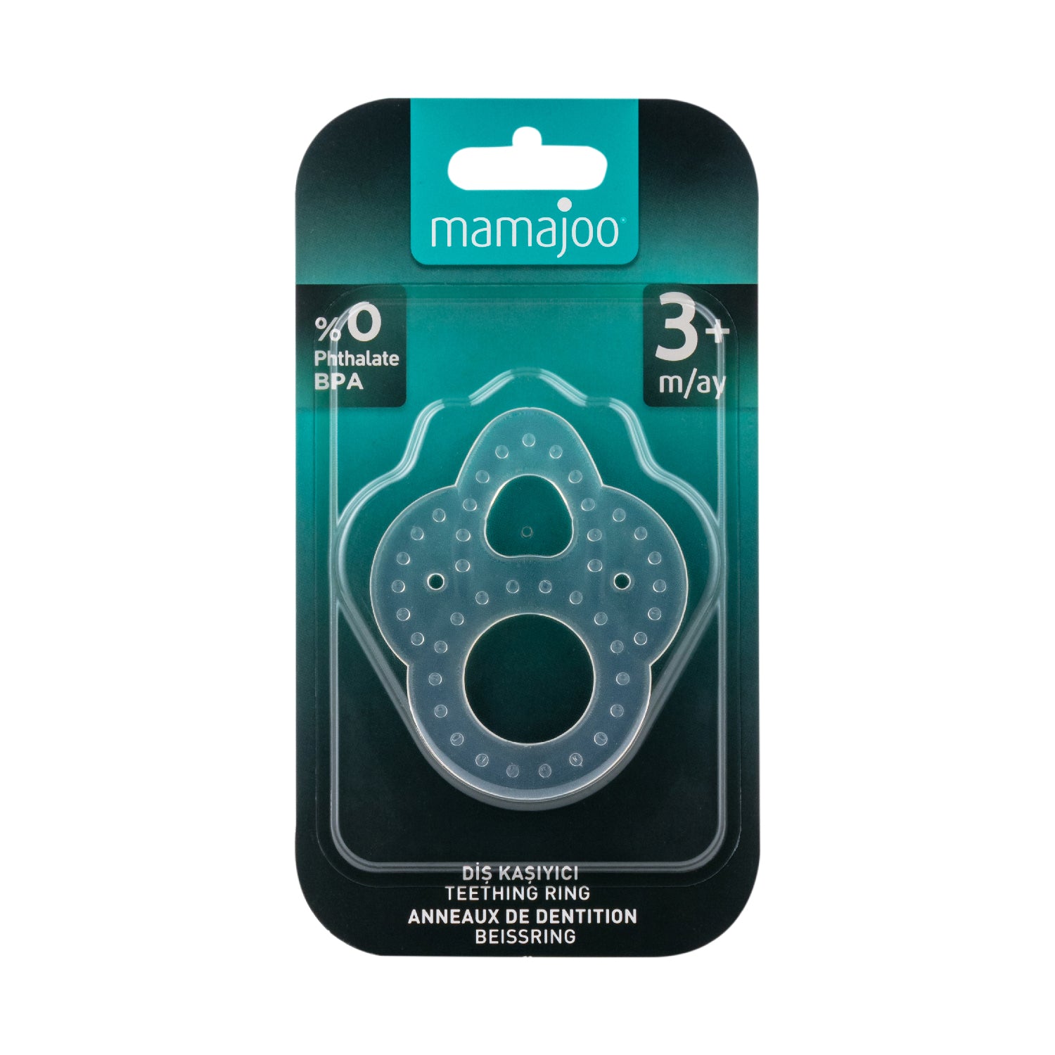 1x SILICONE TEETHER