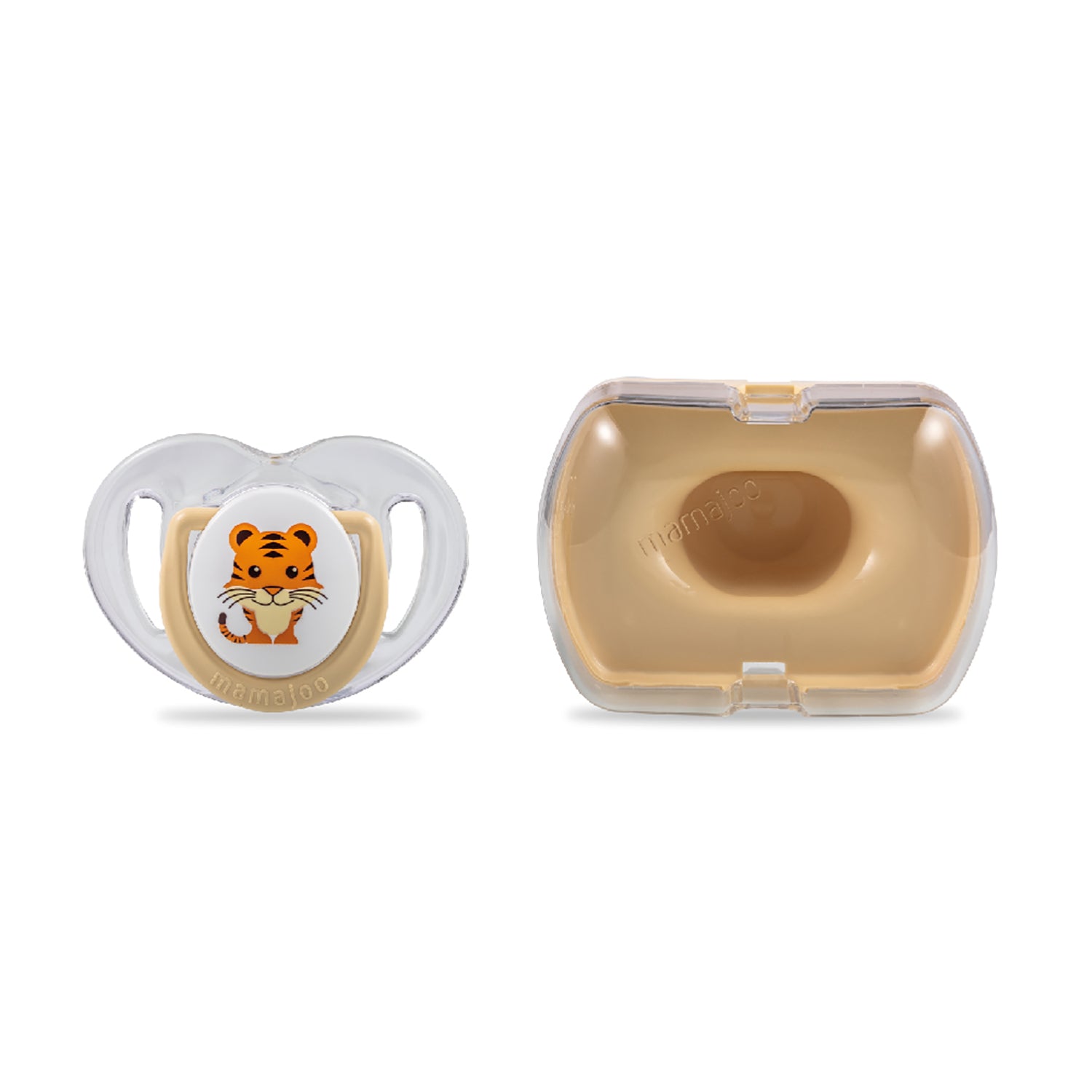 1x Silicone Orthodontic Pacifier Owl 6M+