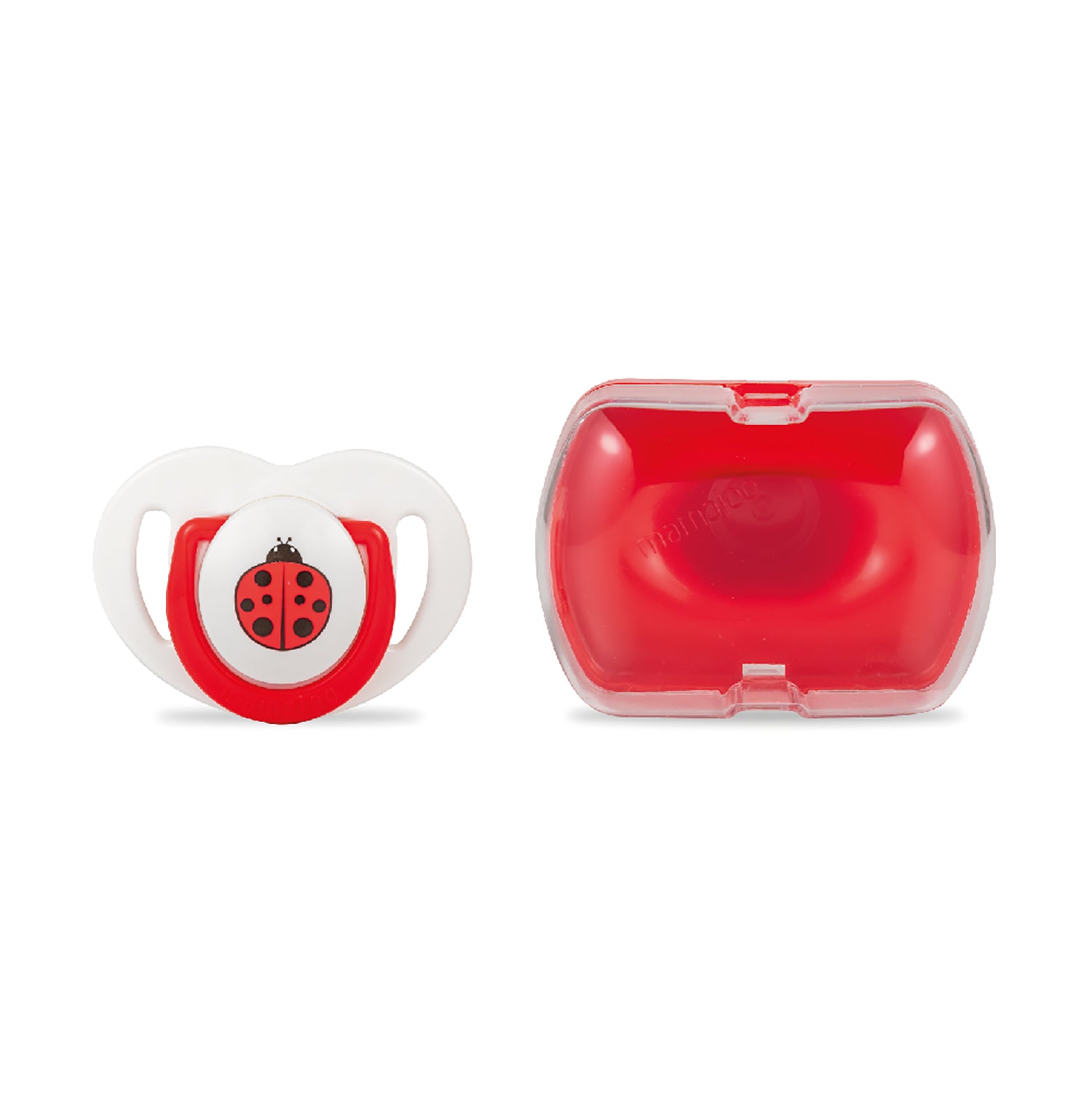 1x Silicone Orthodontic Pacifier Night/Day and