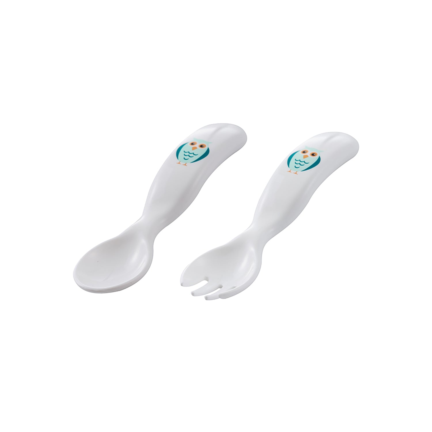 Spoon & Fork Set Owl