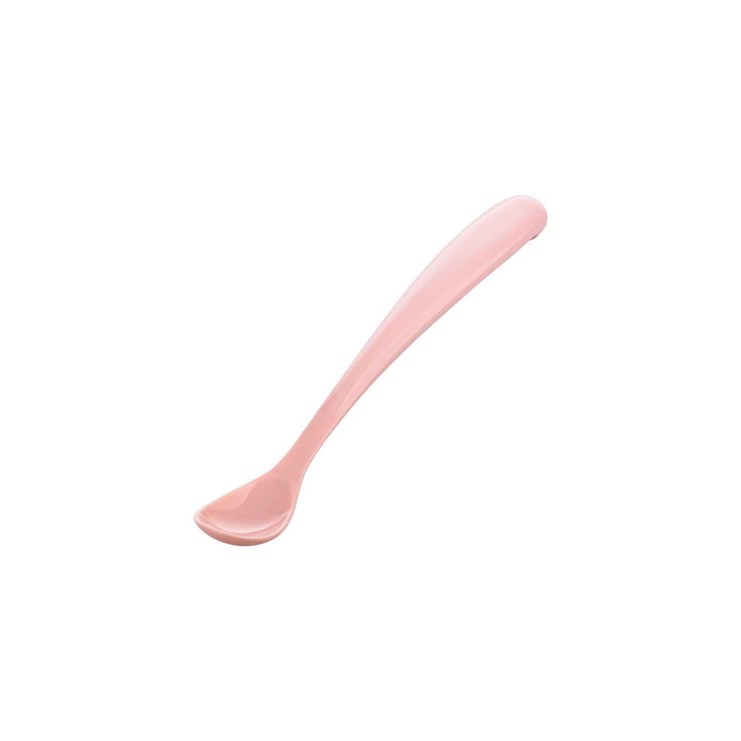 2 x FEEDING SPOONS POWDER PINK & STORAGE BOX