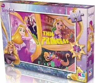 TANGLED 48x34 cm Educational PUZZLE 
100