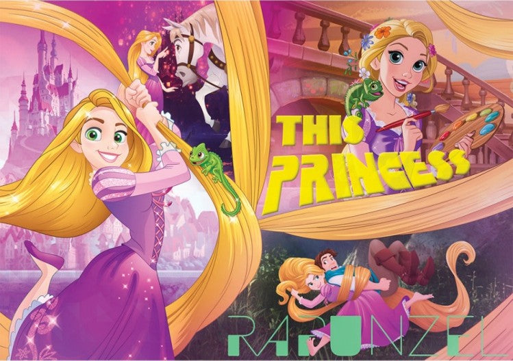 TANGLED 48x34 cm Educational PUZZLE 
100