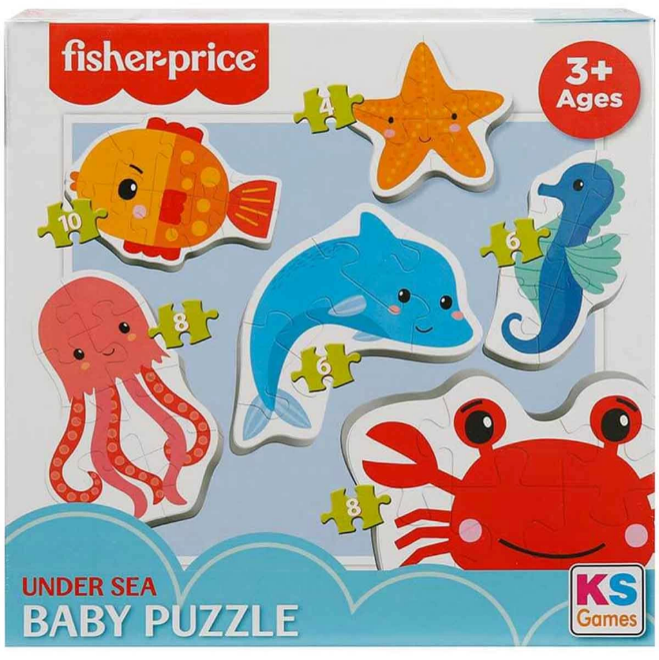 Baby Puzzle Travel Under Sea 6in1