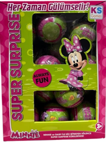 Minnie Mouse SUPER SURPRISE stand 36 Pes.