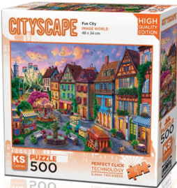 FUN CITY Educational PUZZLE 500