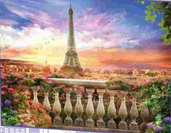 Sunset İn Eiffel Educational PUZZLE 500