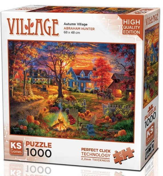 Autumn Village Educational PUZZLE