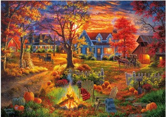 Autumn Village Educational PUZZLE