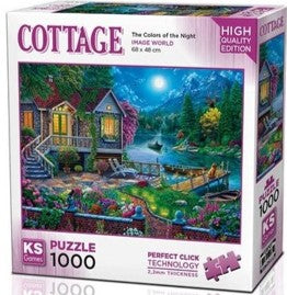 The Colors of the Night Educational PUZZLE 1000