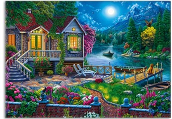 The Colors of the Night Educational PUZZLE 1000