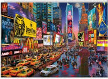 Metropol Neon Puzzle NEON Educational PUZZLE 1000
