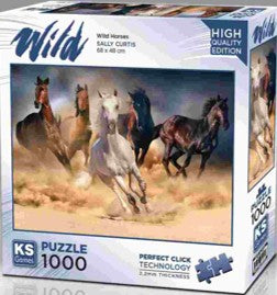 Wild Horses Educational PUZZLE 1000