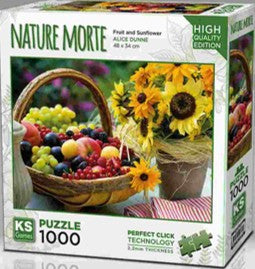 Fruit and Sunflower Educational PUZZLE 1000