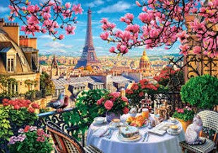 Breakfast İn Paris Educational PUZZLE 1000