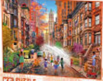 Hot Summer Days Nyc PUZZLE