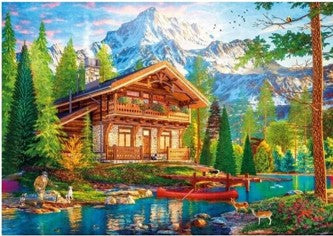 Alpine Fishing Educational PUZZLE