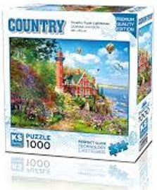 Country Coast Lighthouse Educational PUZZLE