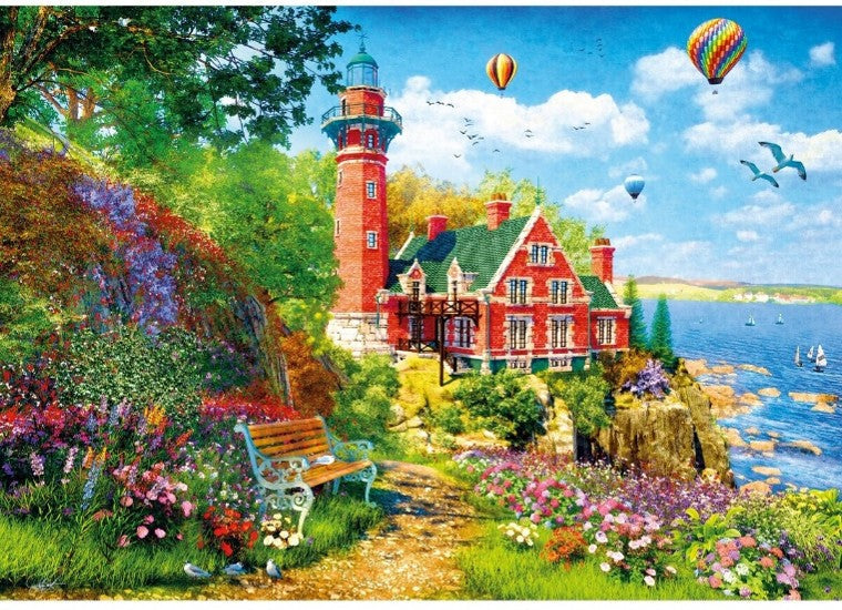 Country Coast Lighthouse Educational PUZZLE