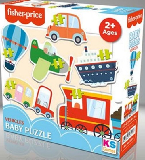 Baby Puzzle Vehicles 6 in 1