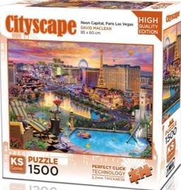 Neon Capital, Paris Las Vegas Educational PUZZLE