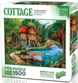Weekend Retreat Educational PUZZLE 1500