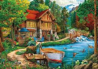 Weekend Retreat Educational PUZZLE 1500