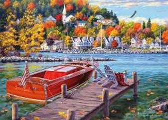 Seaside Town Educational PUZZLE